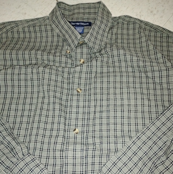 Vintage 90s Denver Hayes Button Down Long Sleeve Shirt 》Size: XL - Picture 4 of 4